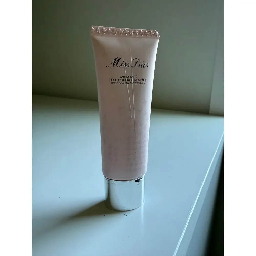 $55 New Miss Dior Rose Granita Shower Milk 75ml Luxury Body Wash Sealed